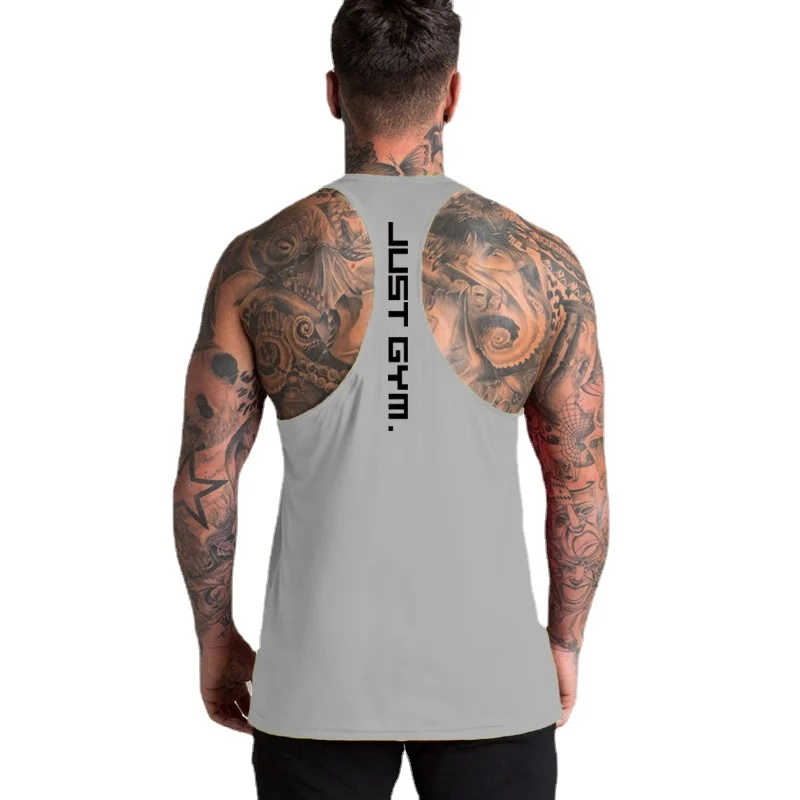 Tank Top Muscle - Camiseta de algodón para hombre, prenda