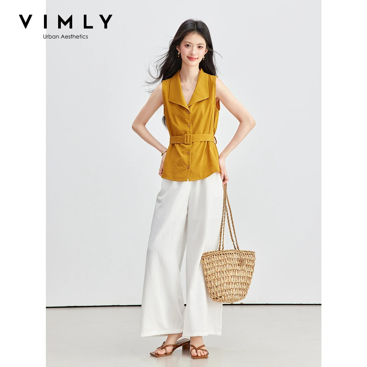 Shirt Camp Collar - Traje de Verano para Mujer VIMLY