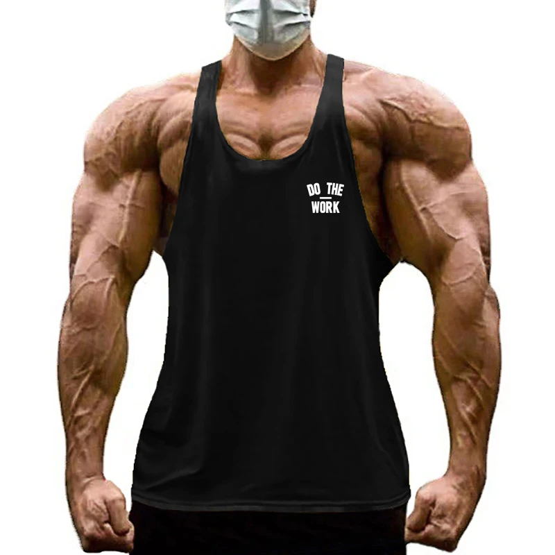 Tank Top Muscle - Camisetas sin mangas de algodón para