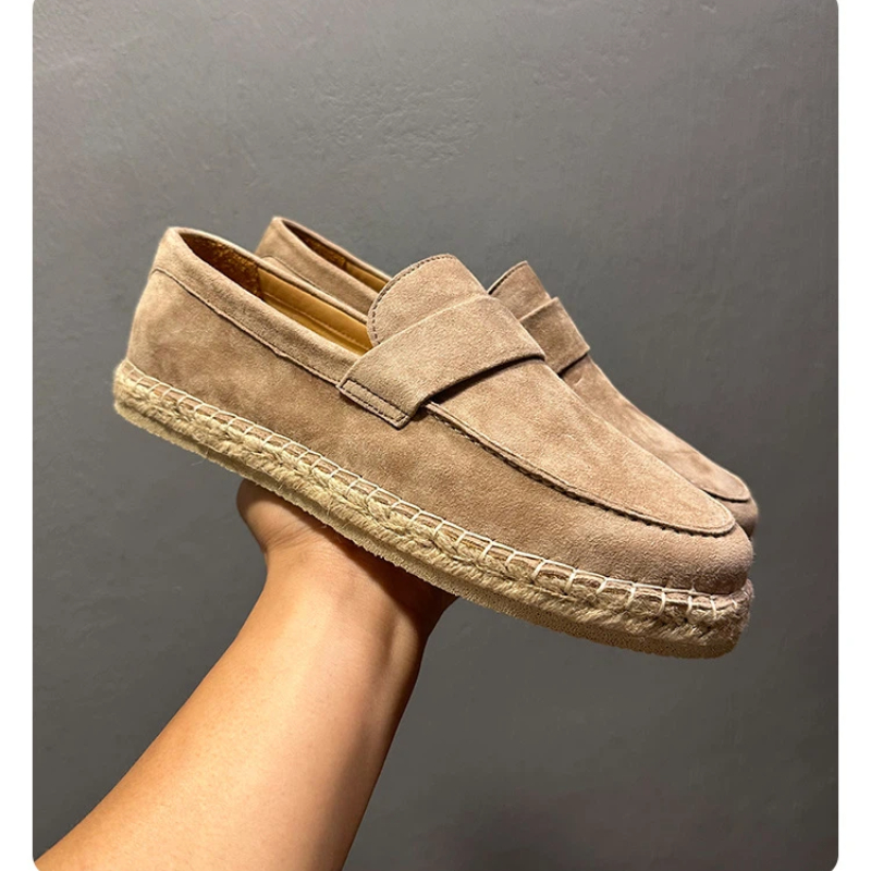 Espadrille Slip On - YETTIES Alpargatas Transpirables de Gamuza de