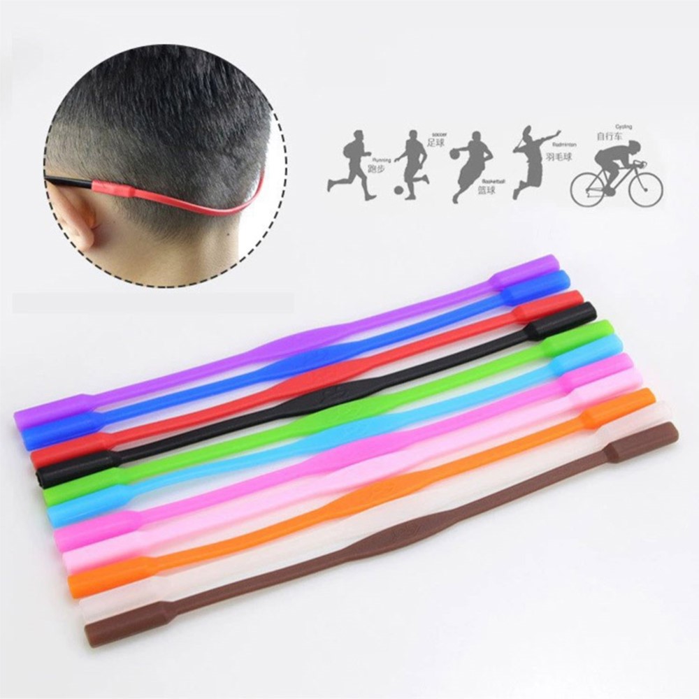 Sunglass Retainer Cord - 20 piezas niños adultos silicona gafas