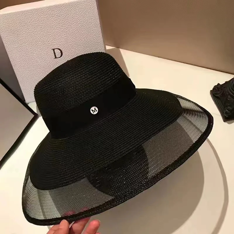 Bucket Hat Straw - Sombrero para el sol de paja