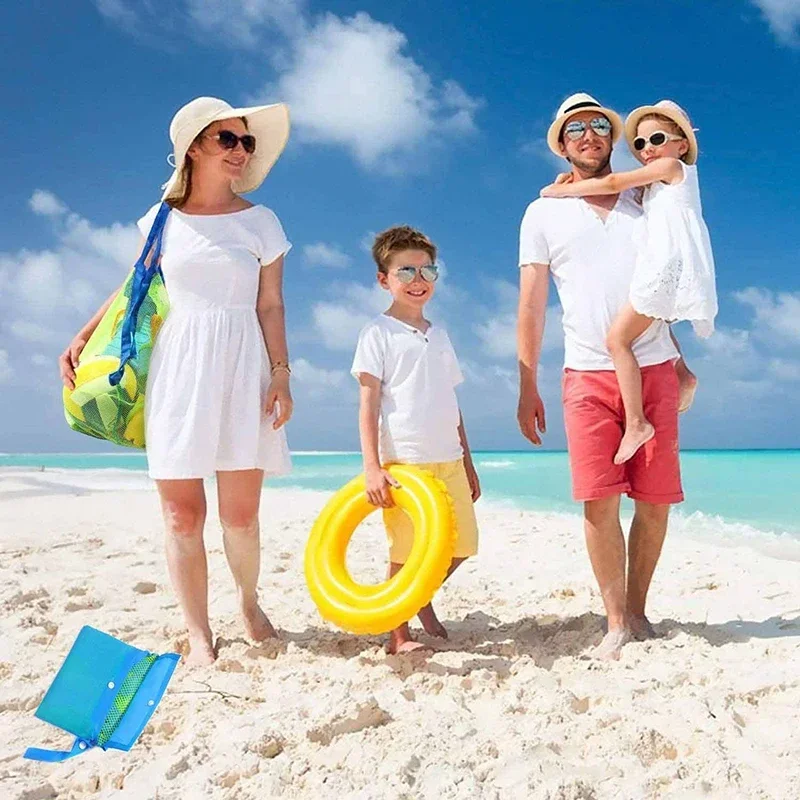 Bolsa de malla portátil con ar - Beach Towel Large reseña y precio