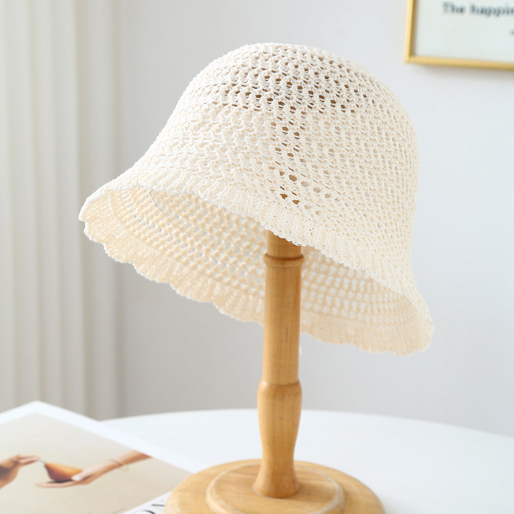 Sombrero de pescador para muje - Bucket Hat Straw reseña y precio