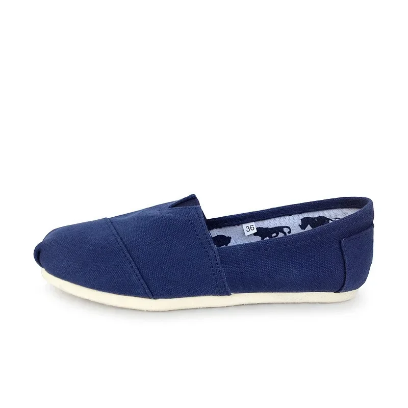 Mocasines azules de verano par - Espadrille Slip On reseña y precio