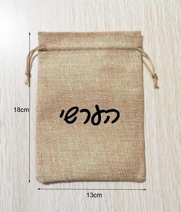 100 Uds. Bolsas de lino con co - Short Linen Drawstring reseña y precio