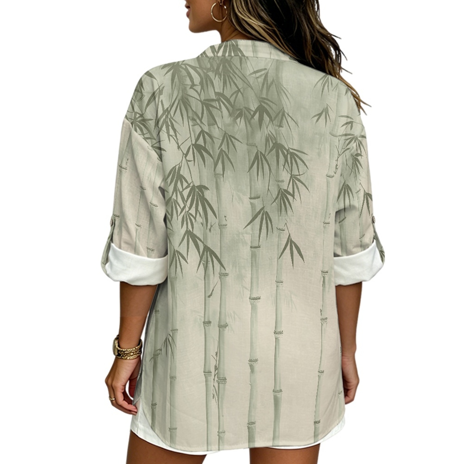 INSTANTARTS Camisa de lino con - Linen Shirt Breathable reseña y precio