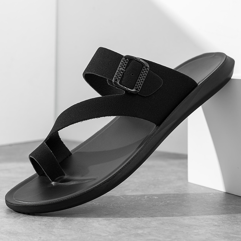 Sandalias de Cuero Hechas a Ma - Flip Flop Leather Men reseña y precio