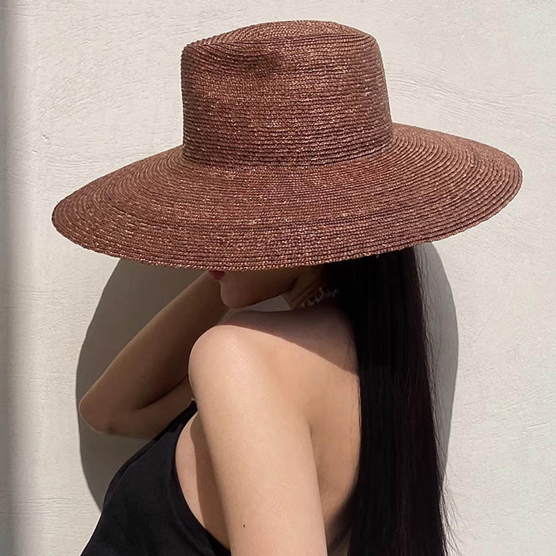 Sombrero de paja panamá de ala - Bucket Hat Straw reseña y precio