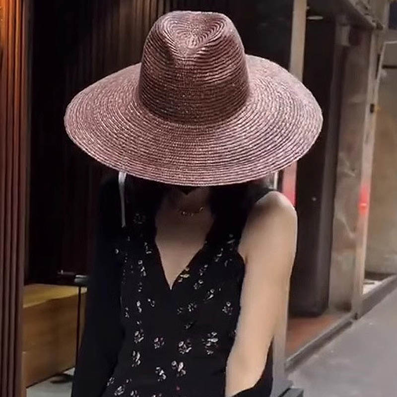 Sombrero de paja panamá de ala - Bucket Hat Straw reseña y precio