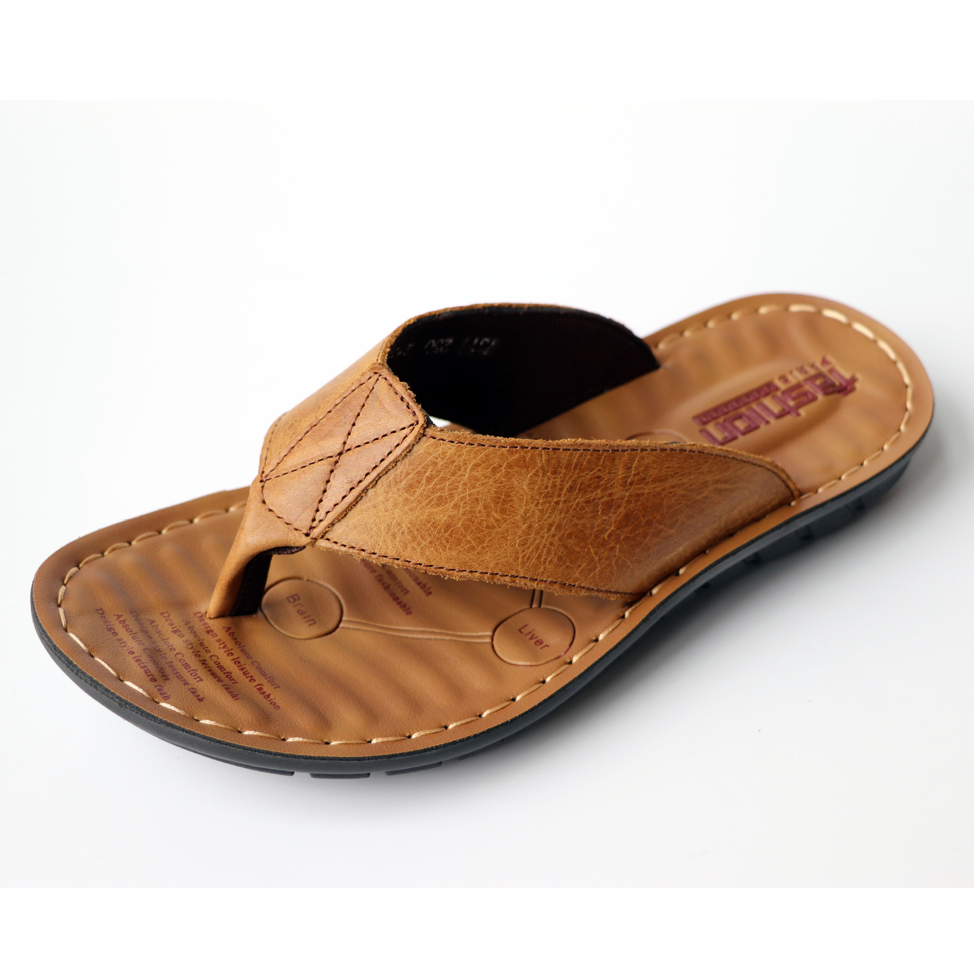 Sandalias de Cuero para Hombre - Flip Flop Leather Men reseña y precio