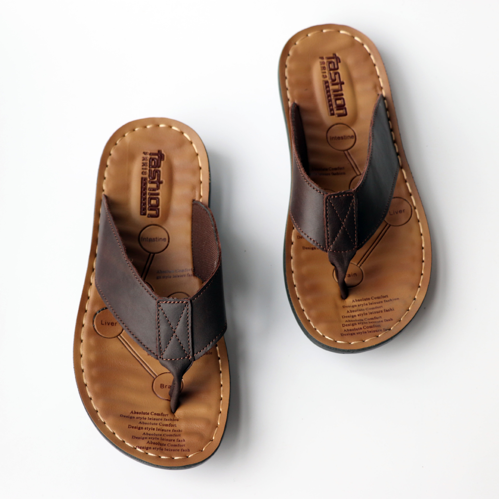 Sandalias de Cuero para Hombre - Flip Flop Leather Men reseña y precio