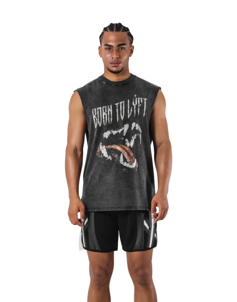 LYFT-camisetas sin mangas de a - Tank Top Muscle reseña y precio