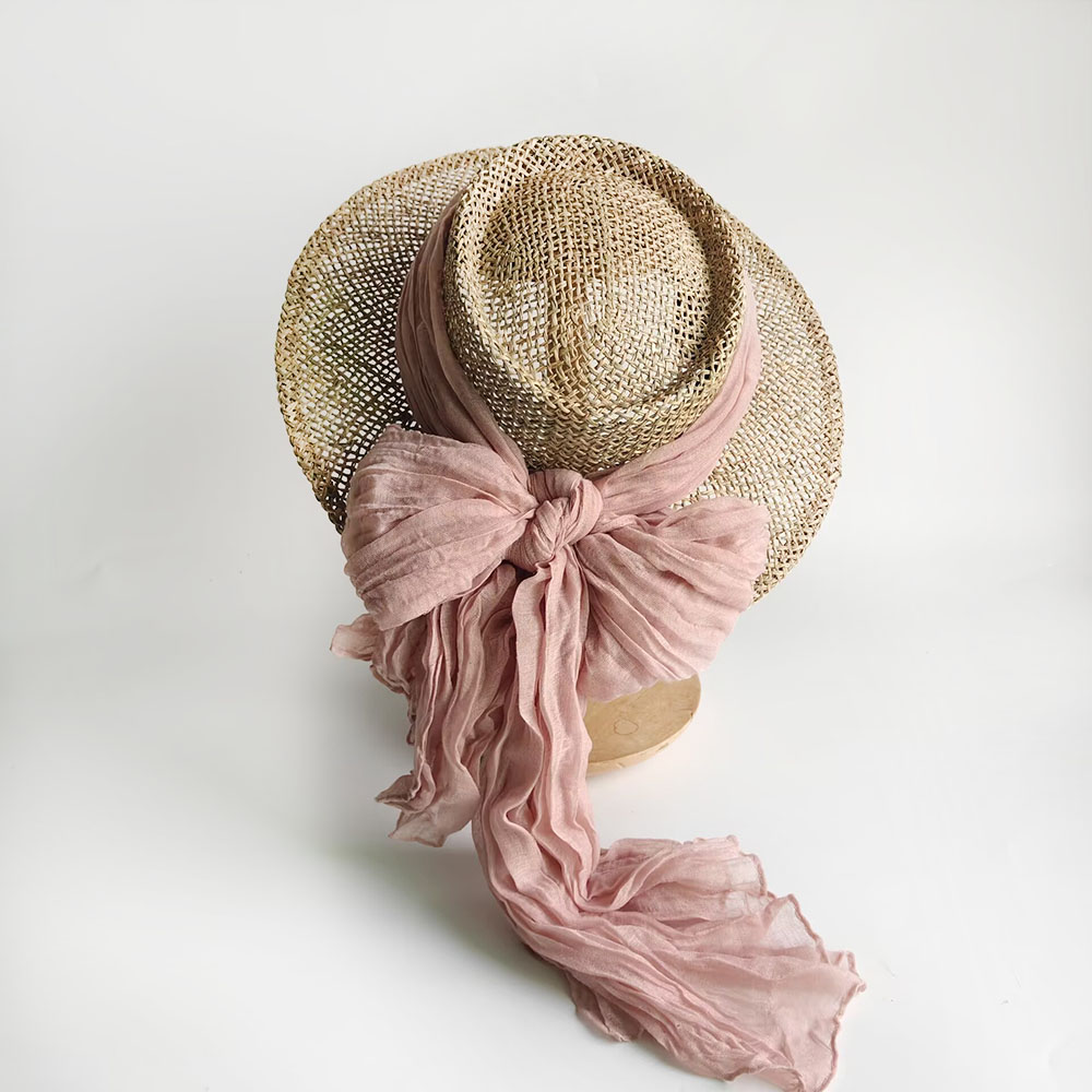 Sombrero de sol de paja de ala - Bucket Hat Straw reseña y precio
