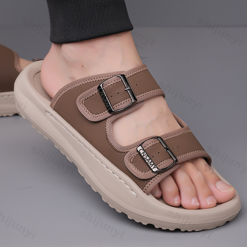 Zapatillas de hombre 2025, san - Flip Flop Leather Men reseña y precio