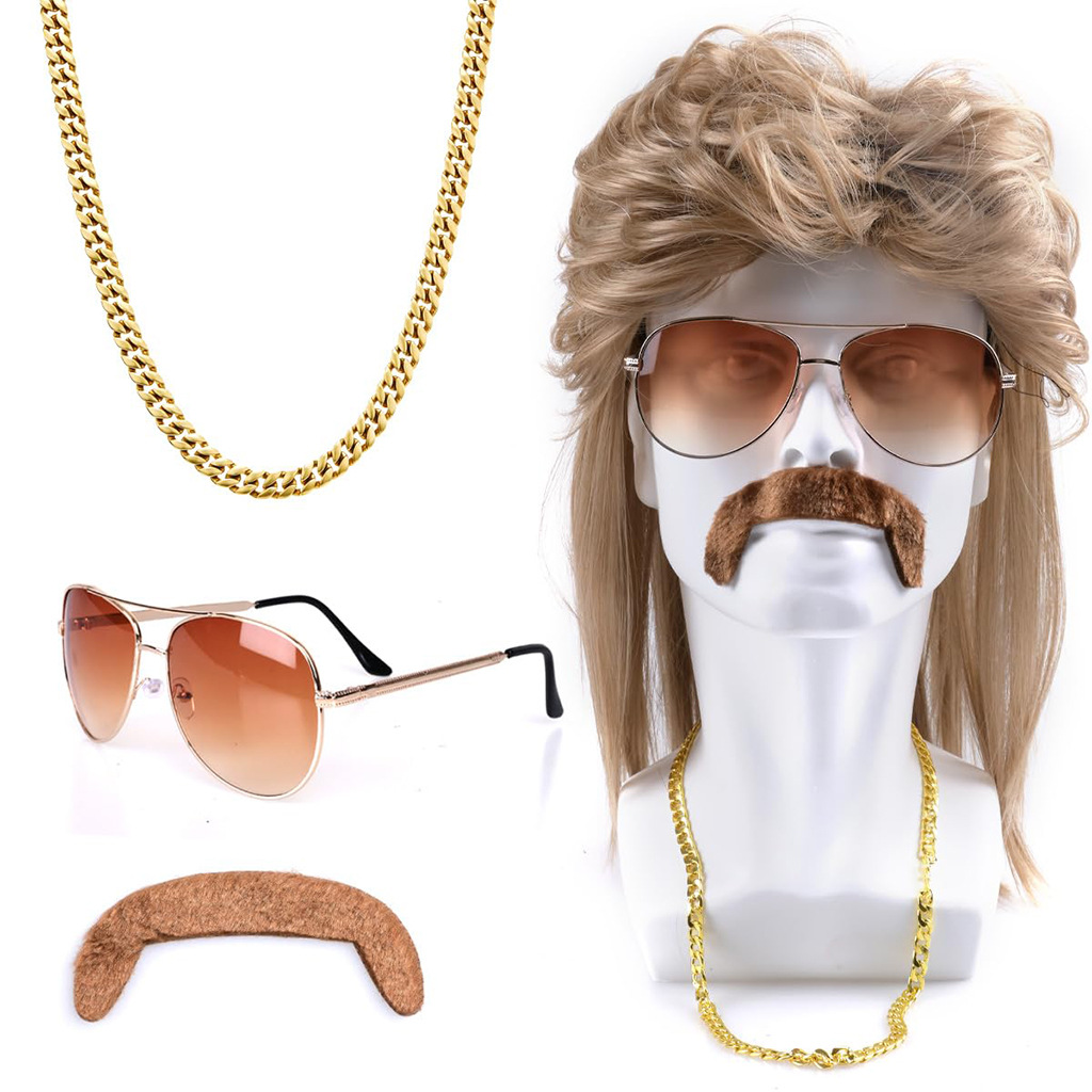 Conjunto de Peluca Sintética E - Sunglass Retainer Cord reseña y precio