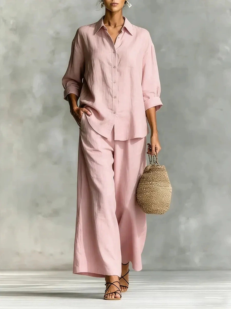 Conjunto Casual de Camisa de M - Linen Shirt Breathable reseña y precio