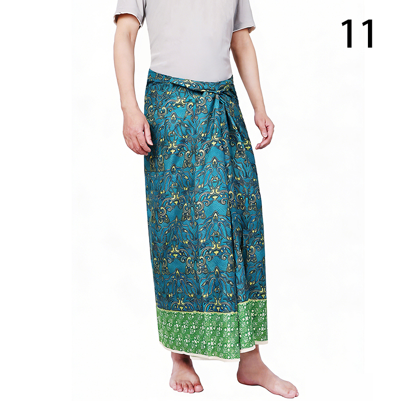Falda Sarong Batik Étnica para - Sarong Men Wrap reseña y precio