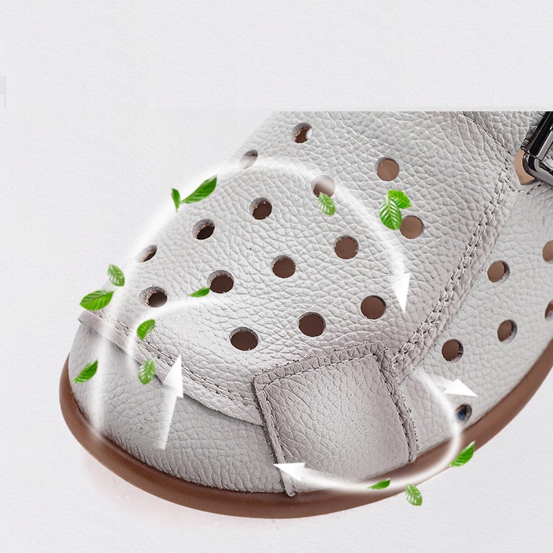Nuevas sandalias de cuero vacu - Casual Sandal Leather reseña y precio