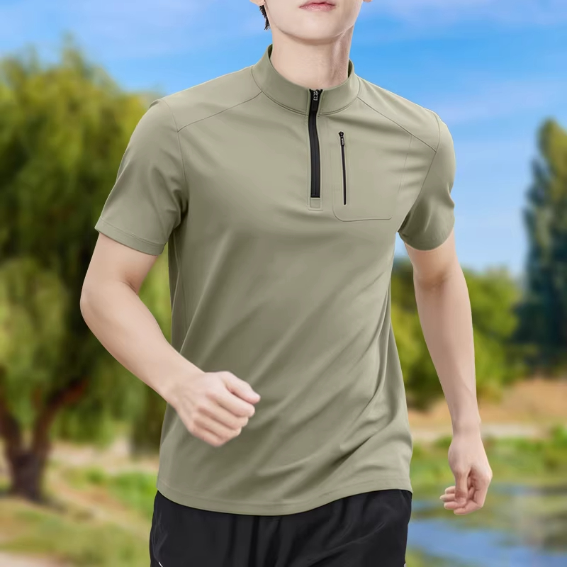 Camiseta Deportiva de Manga Co - Shirt Camp Collar reseña y precio