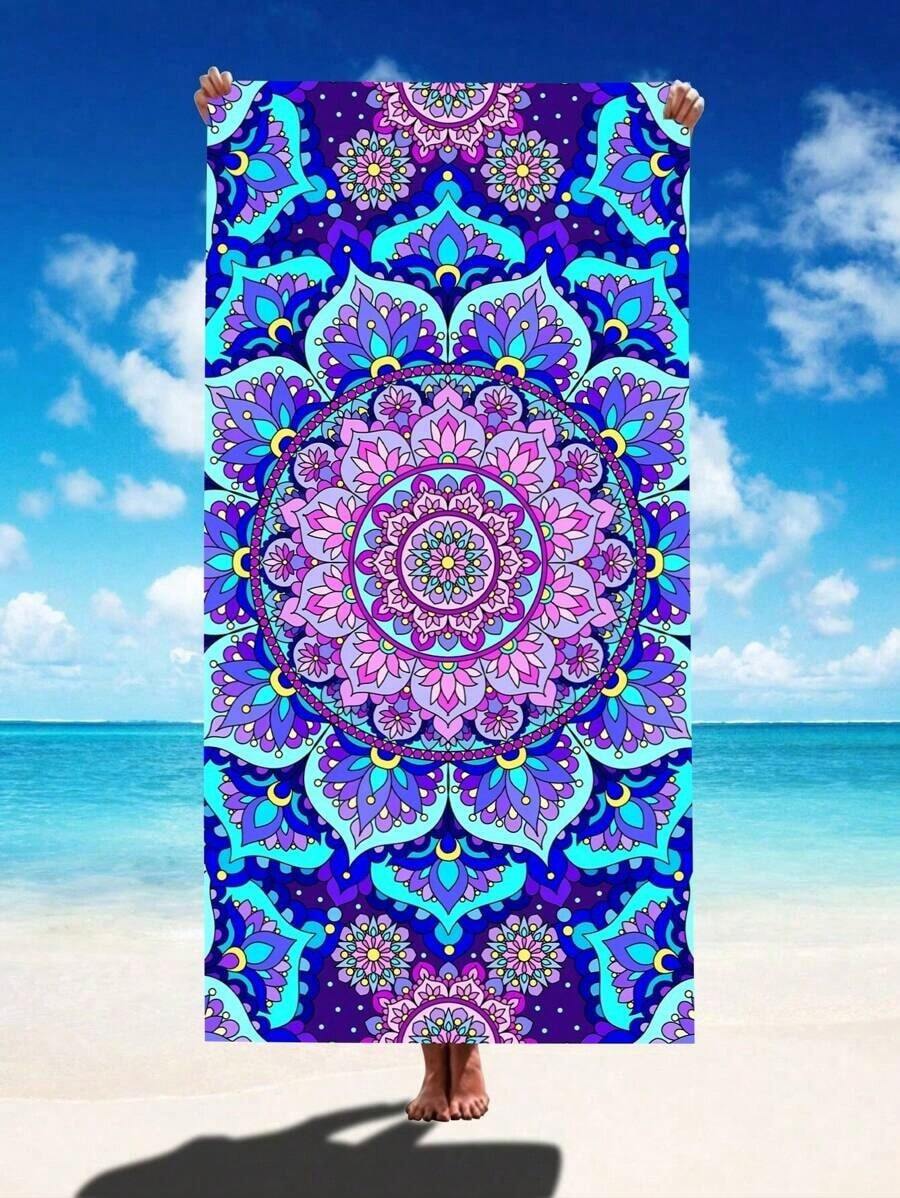Toalla de playa súper absorben - Beach Towel Large reseña y precio