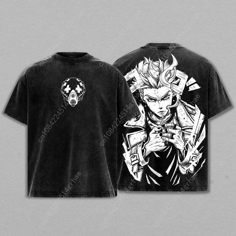 Camiseta Vintage de Anime Gach - Tee Graphic Print reseña y precio