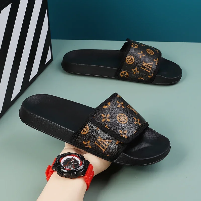 Sandalias de Cuero Genuino par - Flip Flop Leather Men reseña y precio