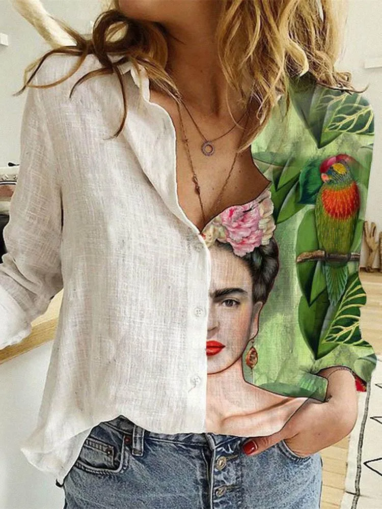 Camisas Colla de manga larga c - Shirt Camp Collar reseña y precio