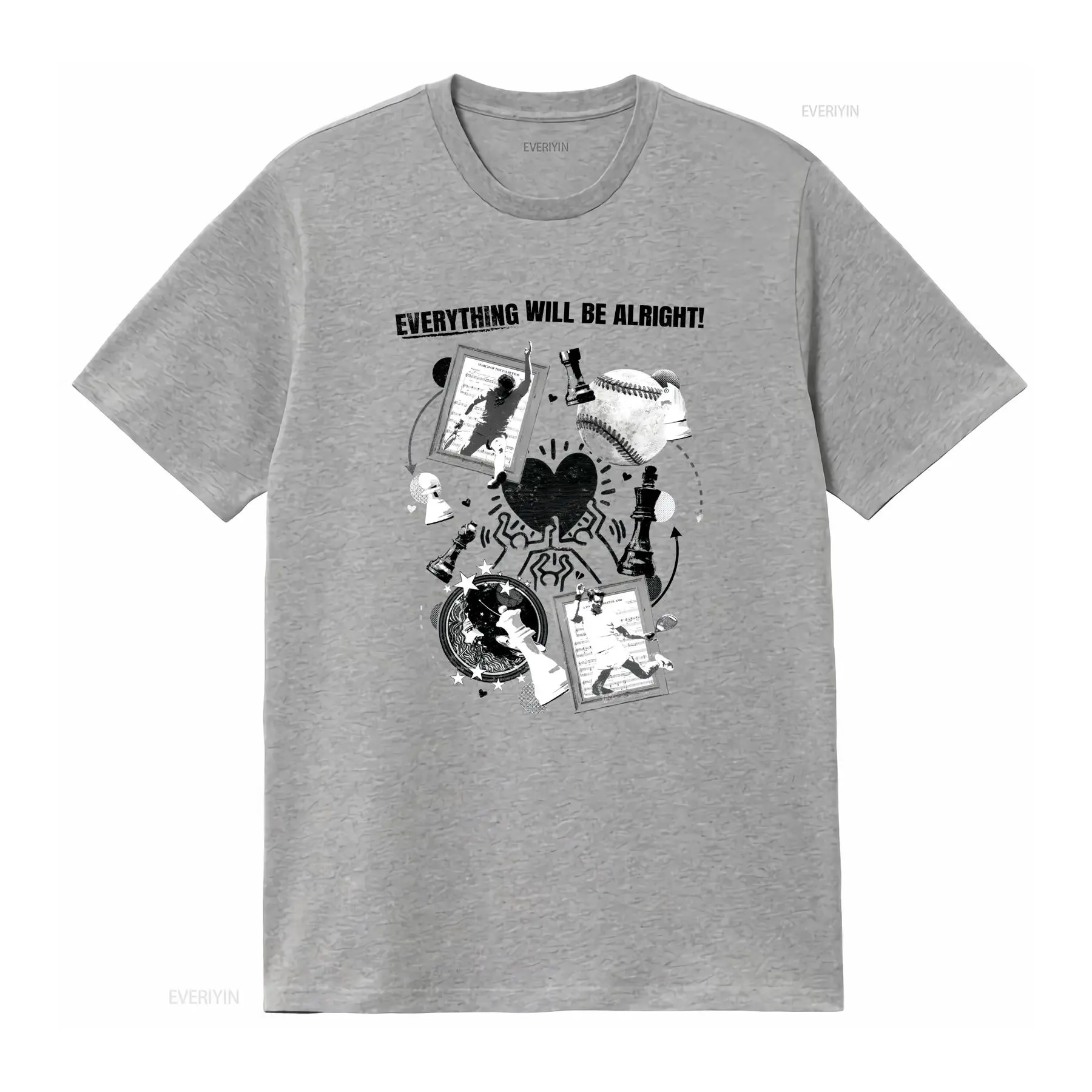 Falsettos-Camiseta de inspirac - Tee Graphic Print reseña y precio